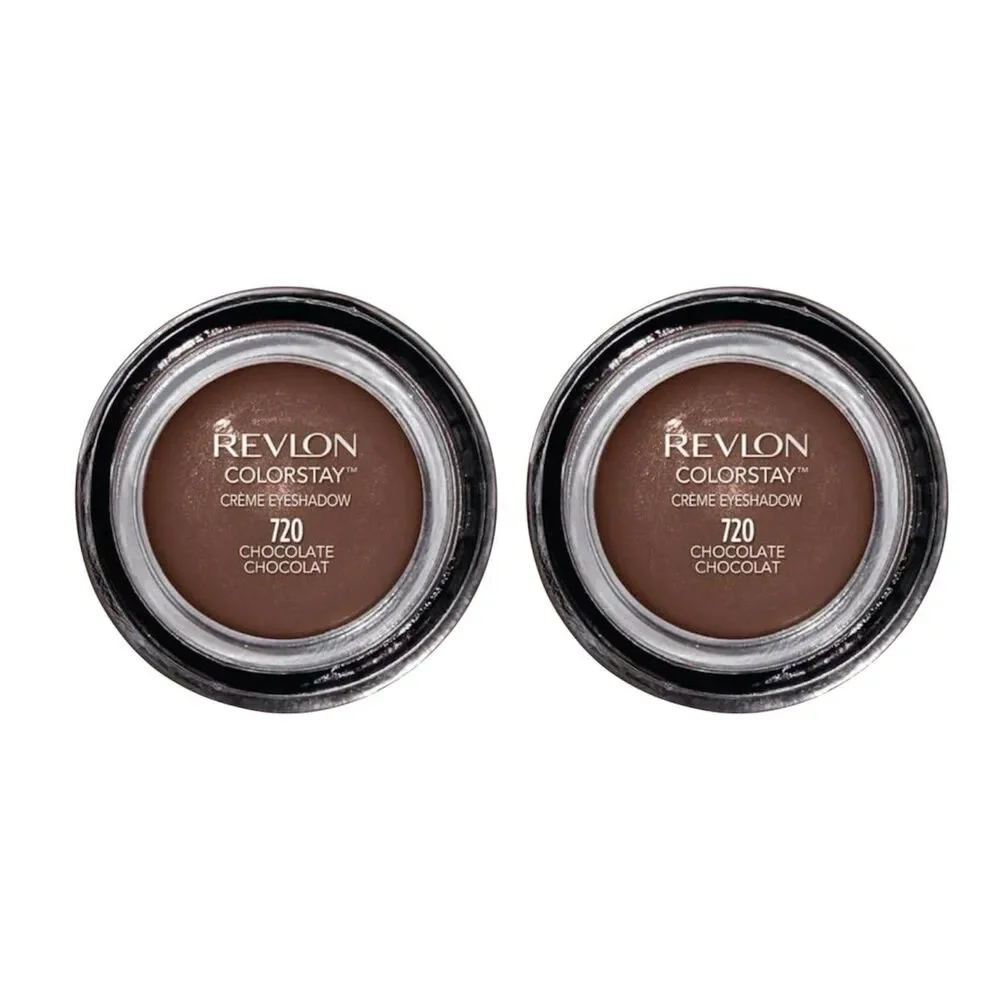 2x Revlon ColorStay Creme Eye Shadow 720 Chocolate